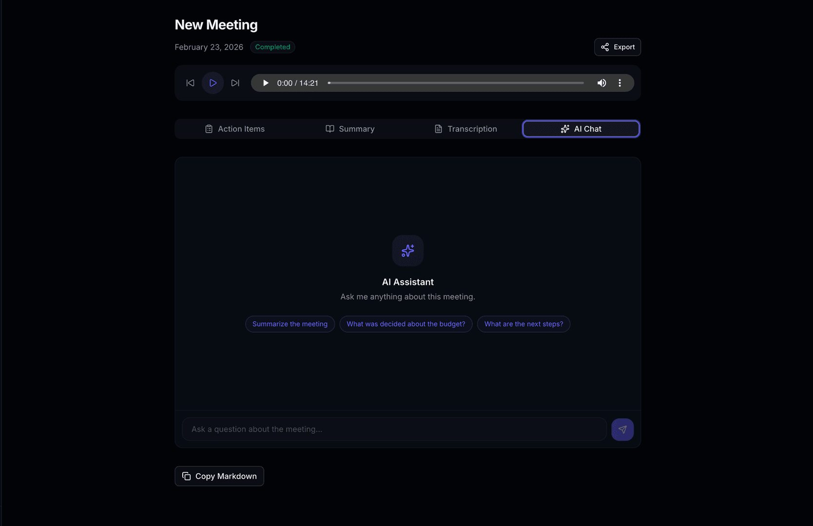 Actem - Meeting Intelligence image 3
