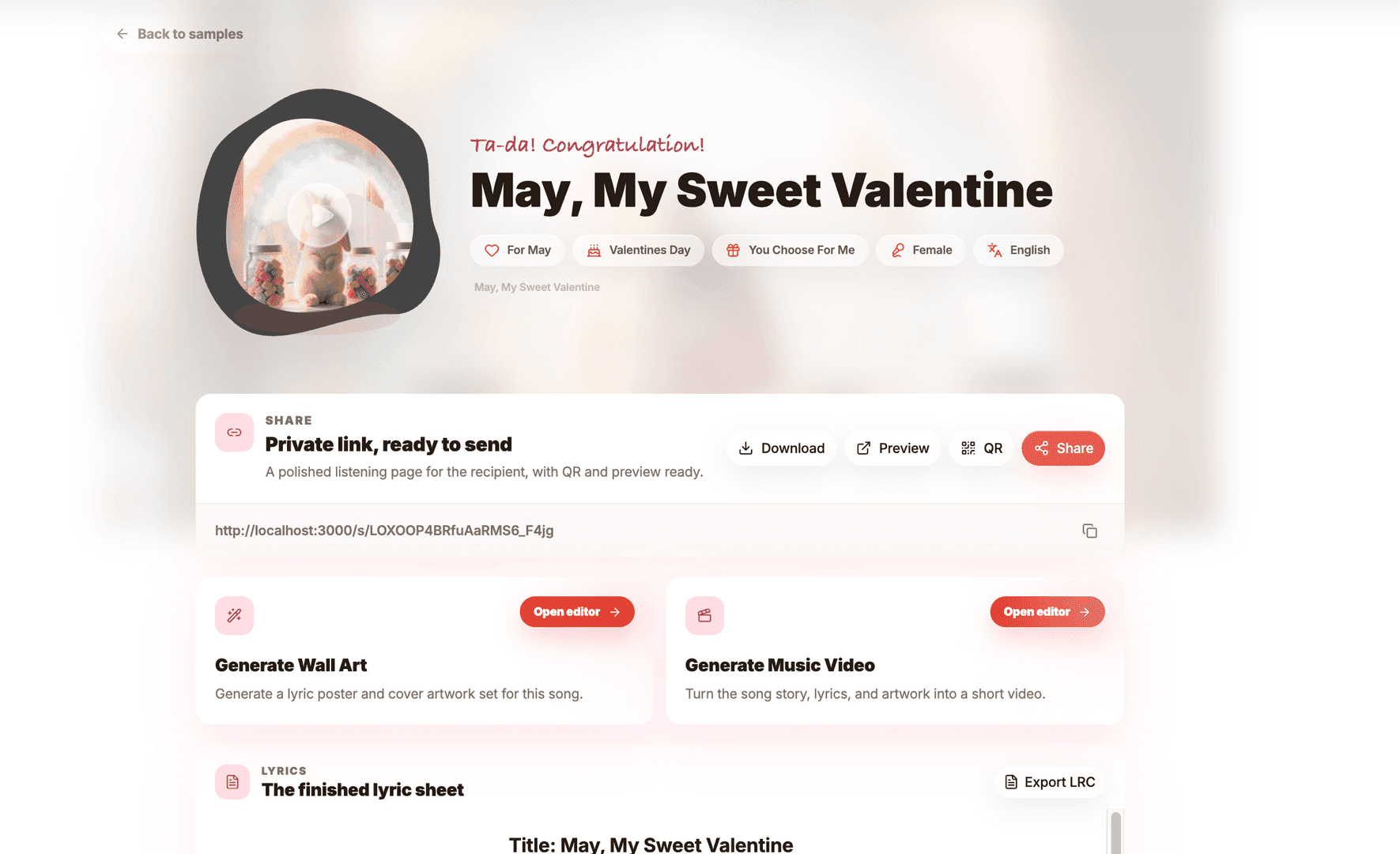 SendTheSong - Personalized Custom Song Gifts. image 4