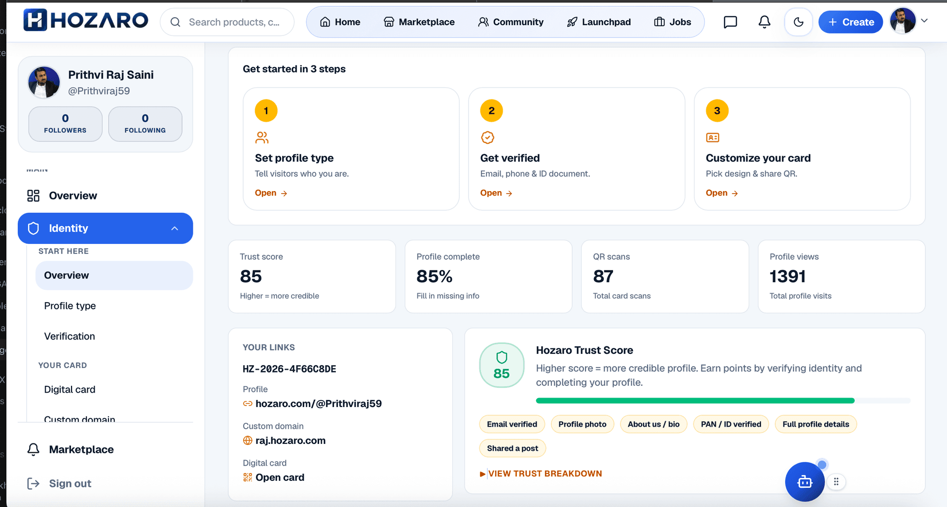 Hozaro — Build. Connect. Sell. Globally. image 3