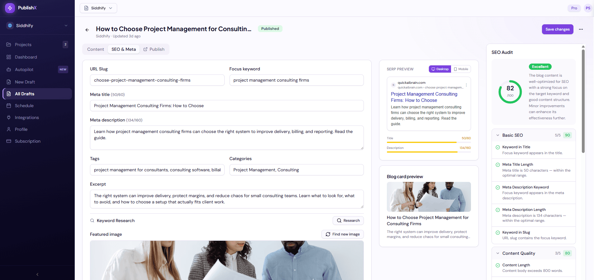 QuickAIBrain — Publish Everywhere, Once image 5