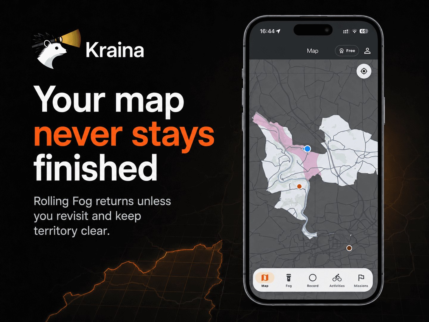 Kraina — Living Map for Outdoor Loops image 3