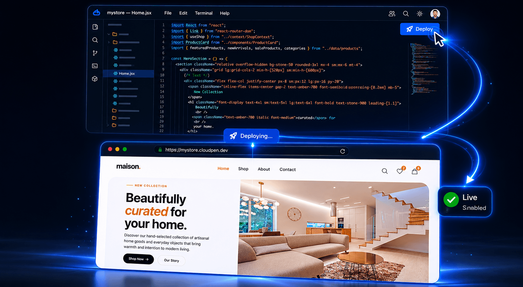 Cloudpen — Cloud IDE to Build & Deploy Apps image 4
