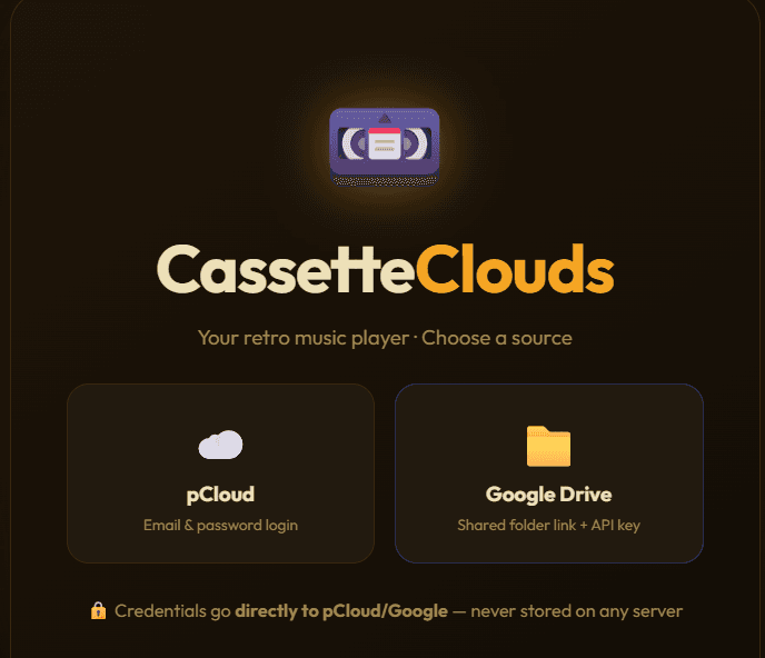 CassetteClouds - Retro Music Player image 2