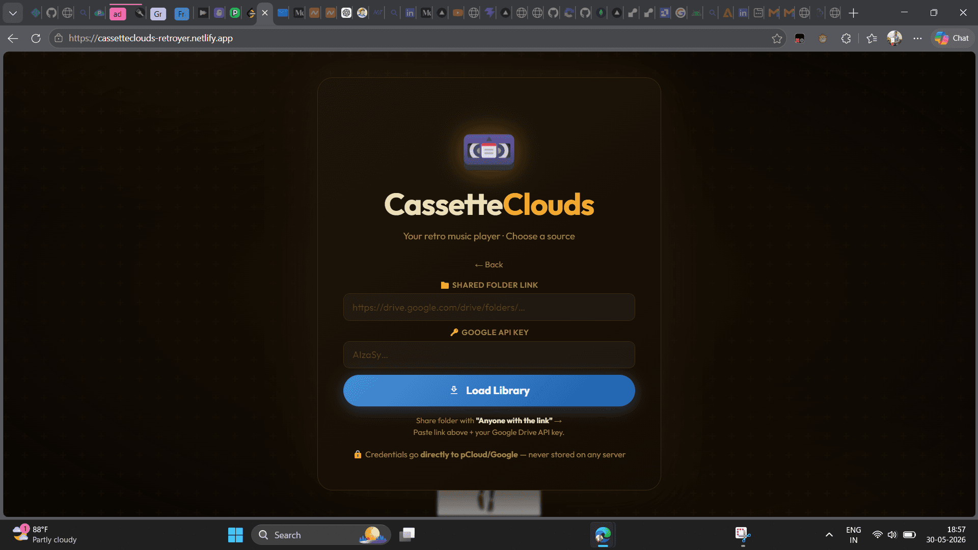 CassetteClouds - Retro Music Player image 4