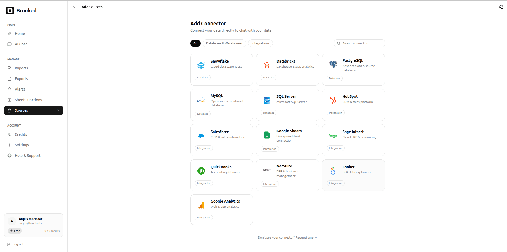 Brooked: AI Finance Analyst in Google Sheets image 3