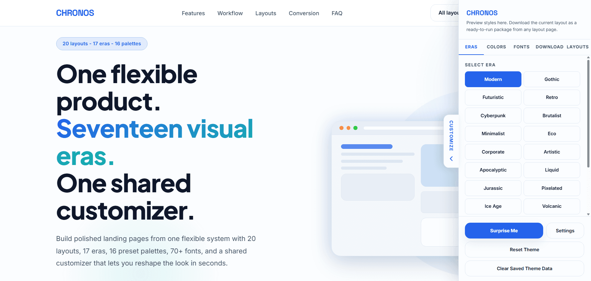 Chronos - Multi-Era HTML Template System image 3