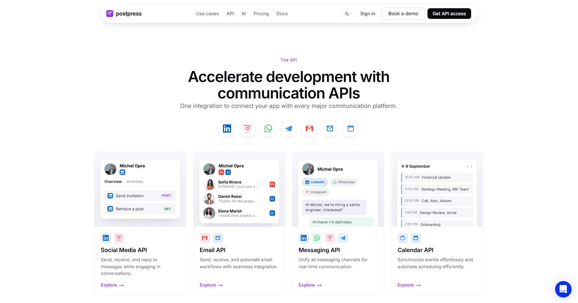 LinkedIn API & WhatsApp API for Outreach image 3