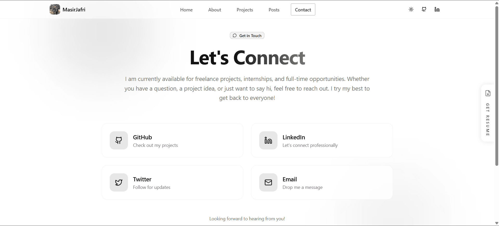 Premium Portfolio-Website with best SEO image 3