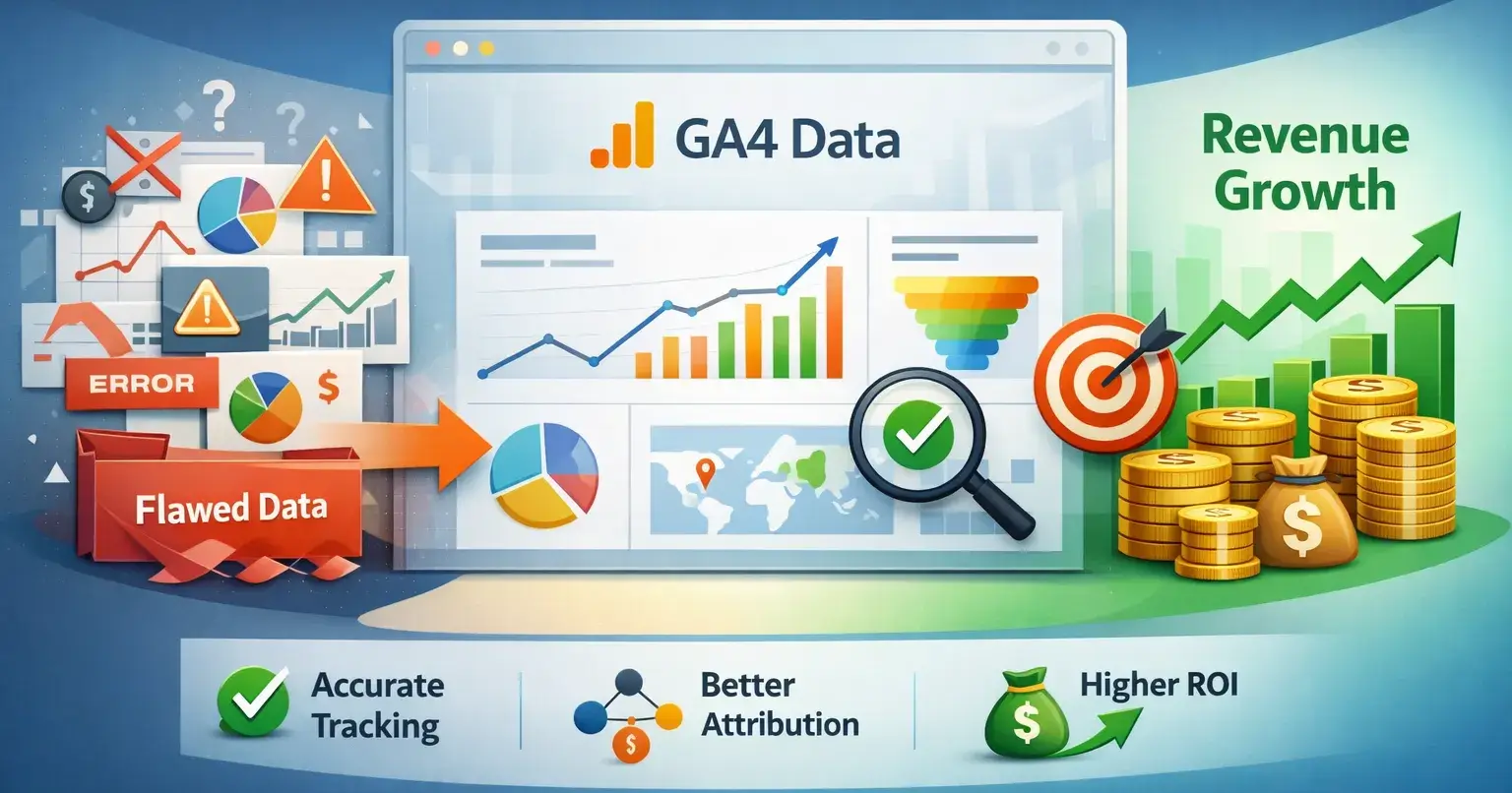 How GA4 Data Impacts Revenue (And Why Most Businesses Get It Wrong)