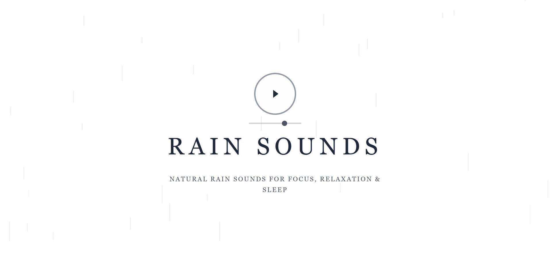 Rain Sounds image 1