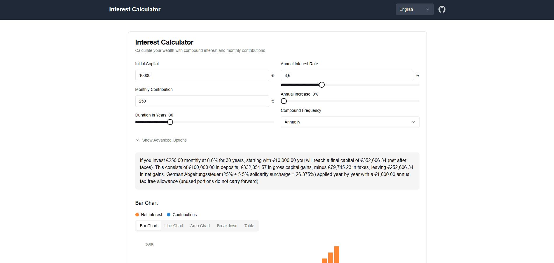 Interest Calculator image 1