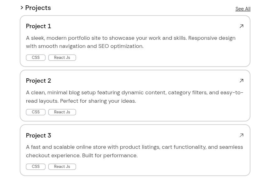 NextJS Portfolio Template image 2
