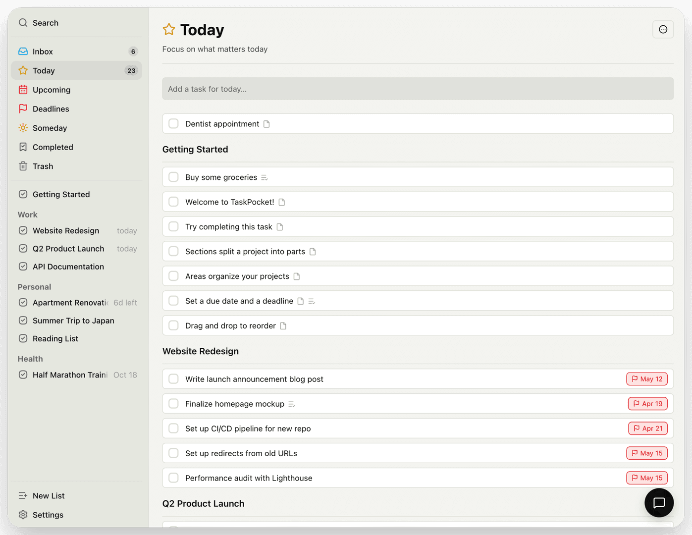 Task Pocket image 1