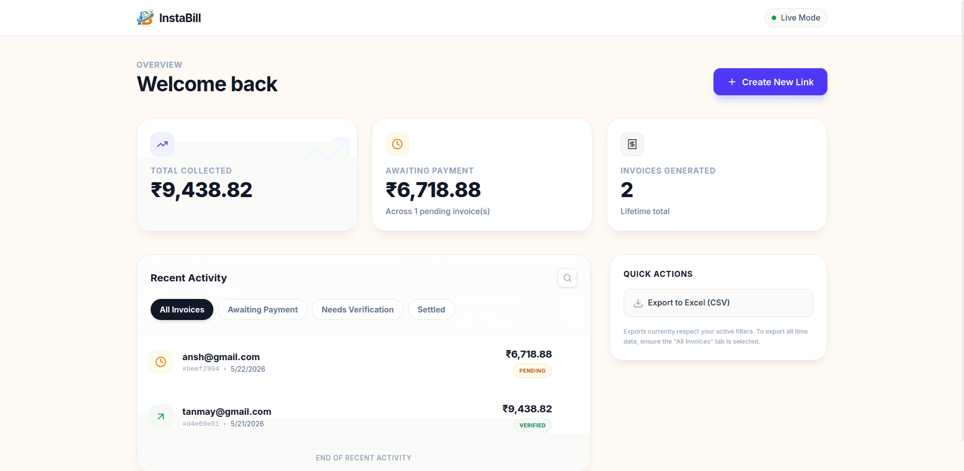 InstaBill | Free UPI Invoice Generator image 3
