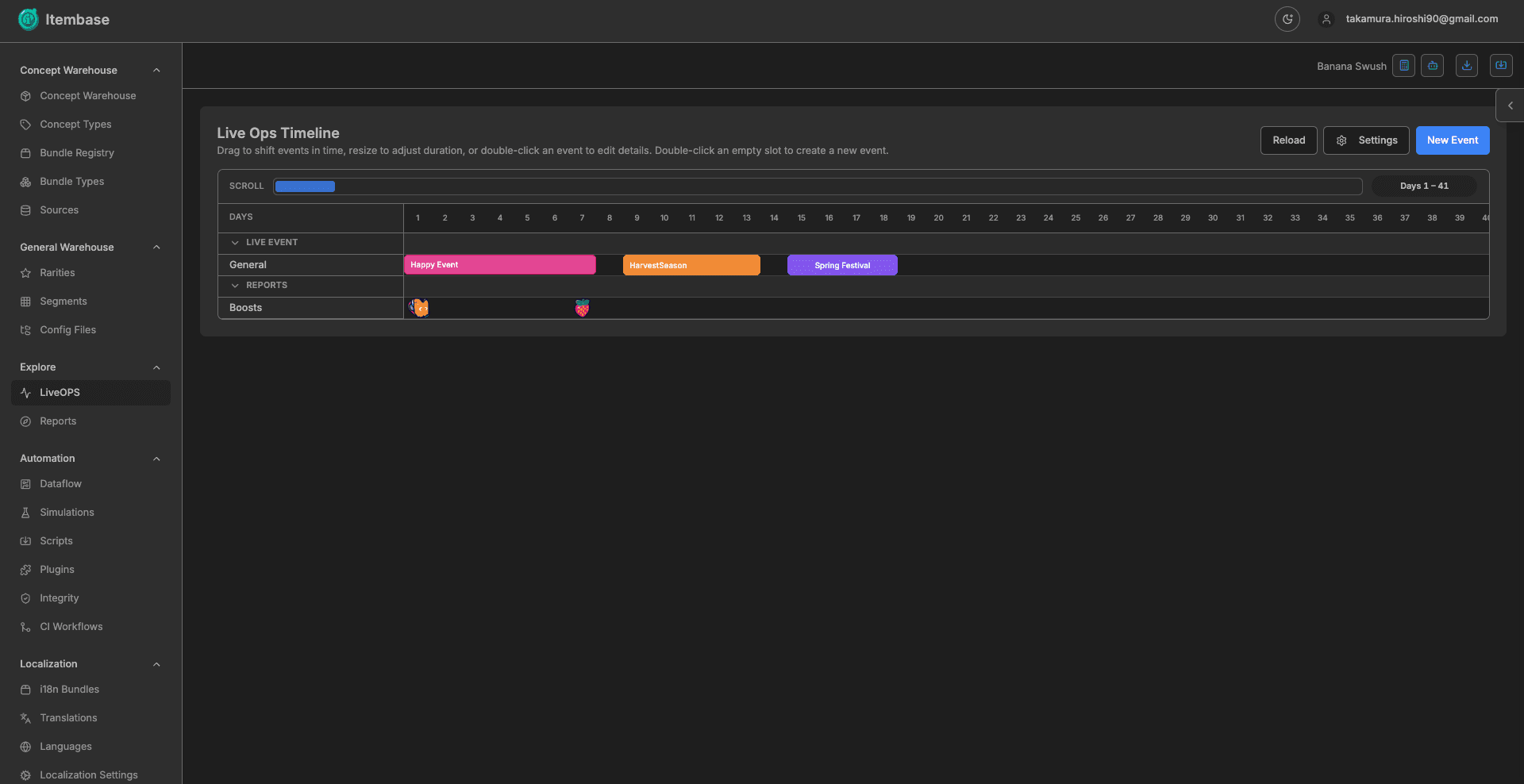 Itembase - Game Economy Design Workspace image 5