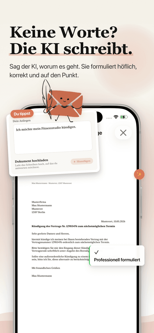 FrankKi Briefe schreiben und versenden. Direk image 3
