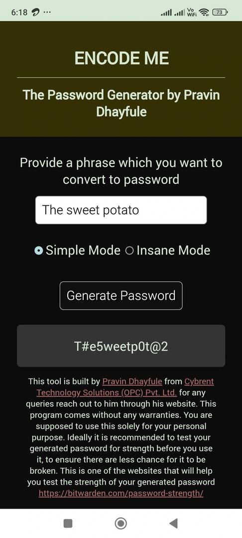 Encode Me - The User Friendly Password Genera image 2