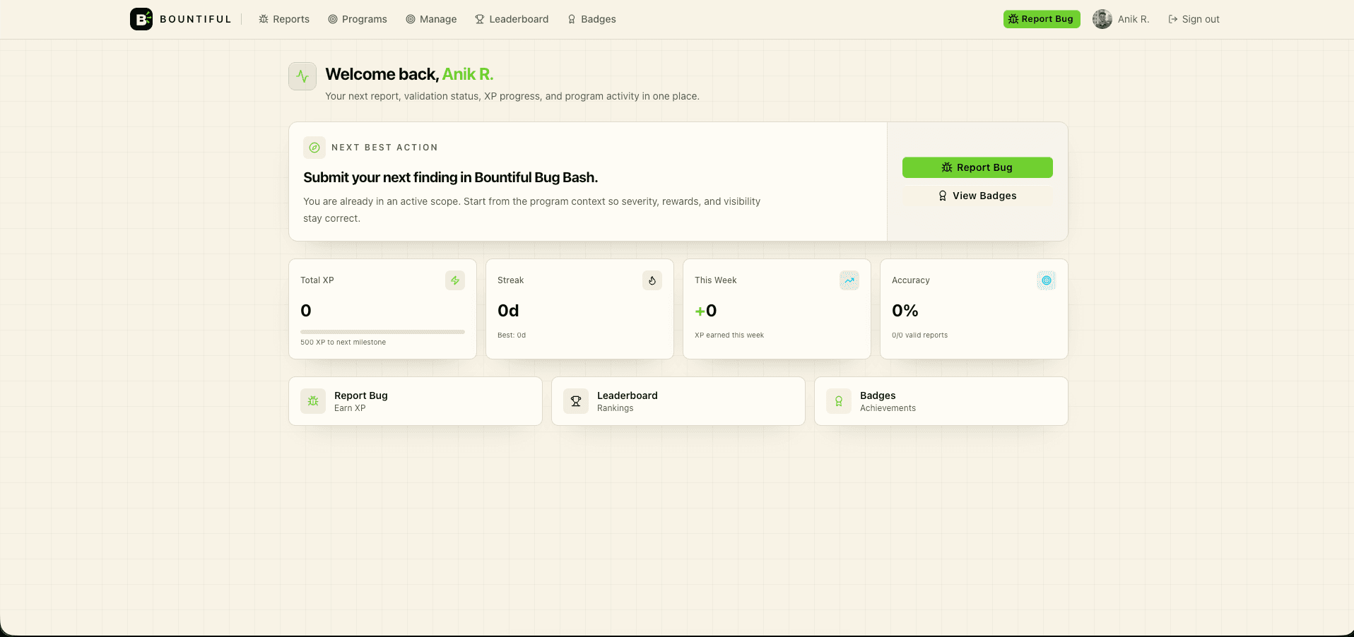 Bountiful — Forensic Bug Bounty Platform image 2
