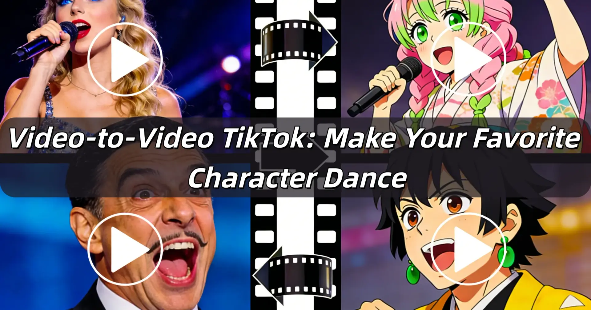 Video-to-Video TikTok: Make Your Favorite Character Dance