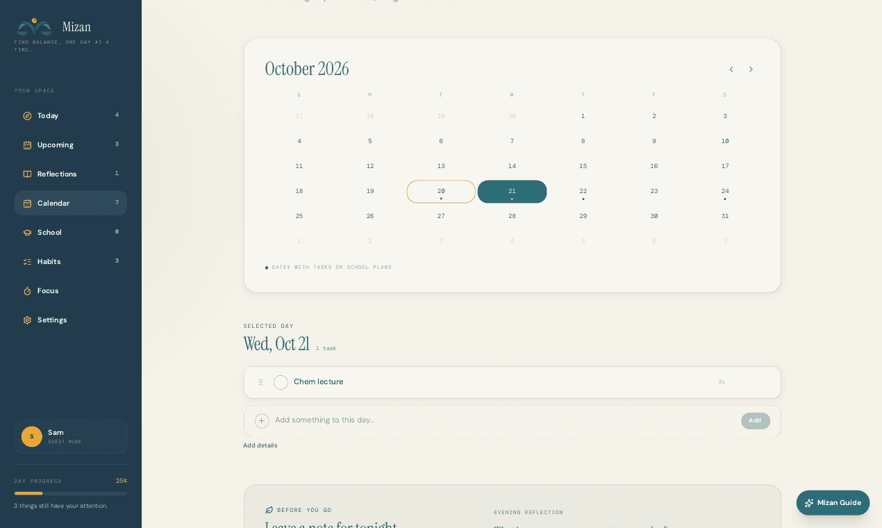 Mizan Planner image 3