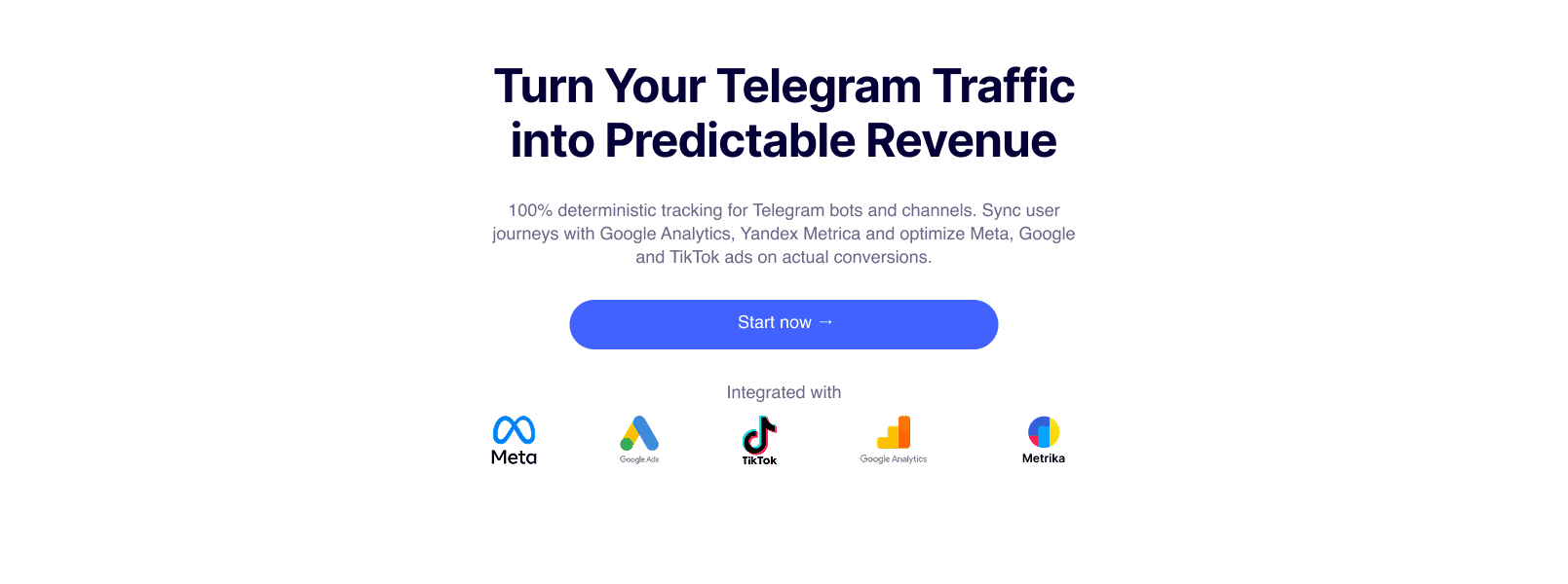 Y-Track | Telegram Traffic Tracking image 1