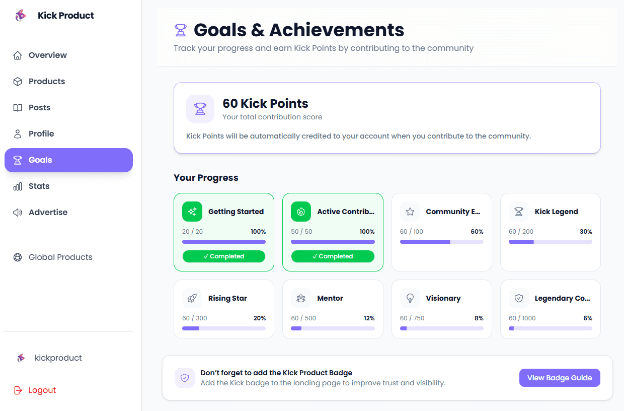 Kick Product - Launch Your SaaS in Minutes image 3