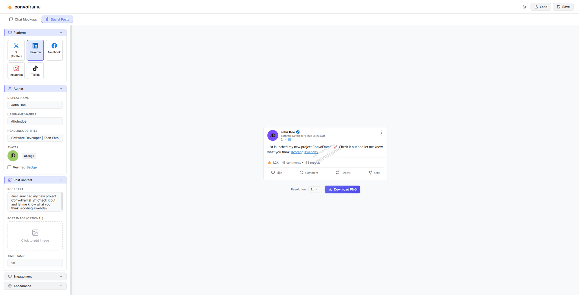 ConvoFrame - Fake Chats, DM and SM Posts App image 2