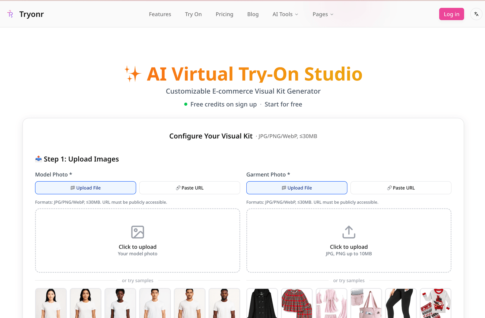 Tryonr - AI Product Photography image 1