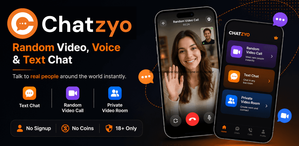 Chatzyo – Anonymous Chat Without Signup image 1