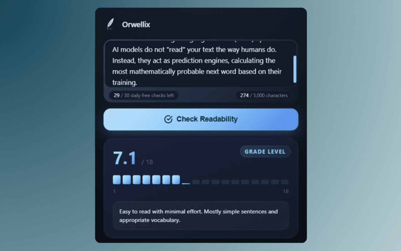 Free Readability Checker Extension image 2