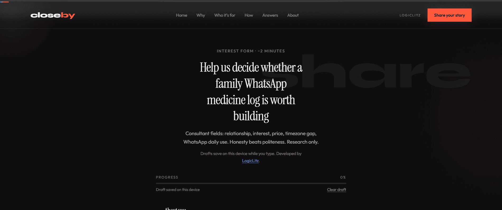 CloseBy — WhatsApp medicine reminders image 4