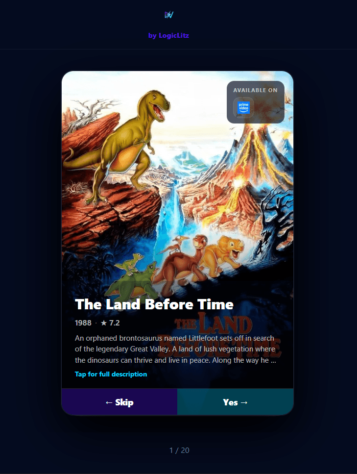 WatchLitz — Free Group Movie Picker image 3