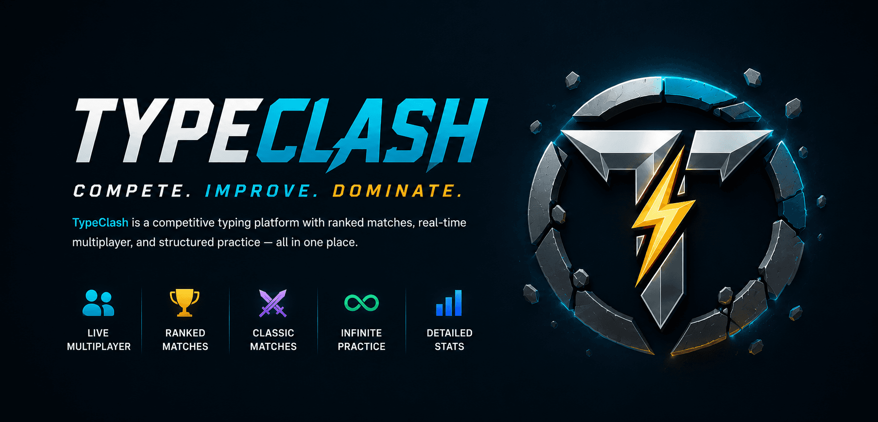 TypeClash | Competitive Typing Arena image 1