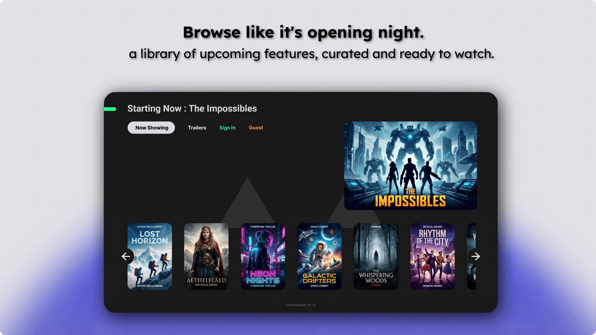 A new kind of cinema. On your VR headset. image 2