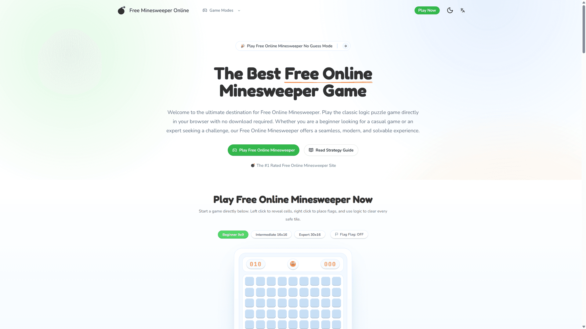 Free Online Minesweeper image 1