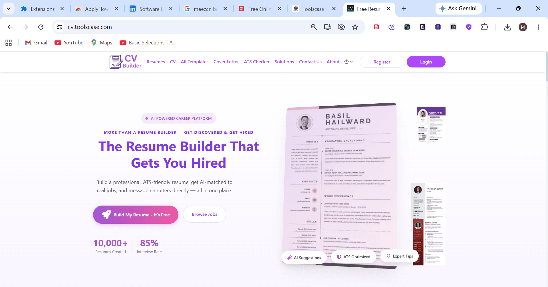 Toolscase CV Builder image 1