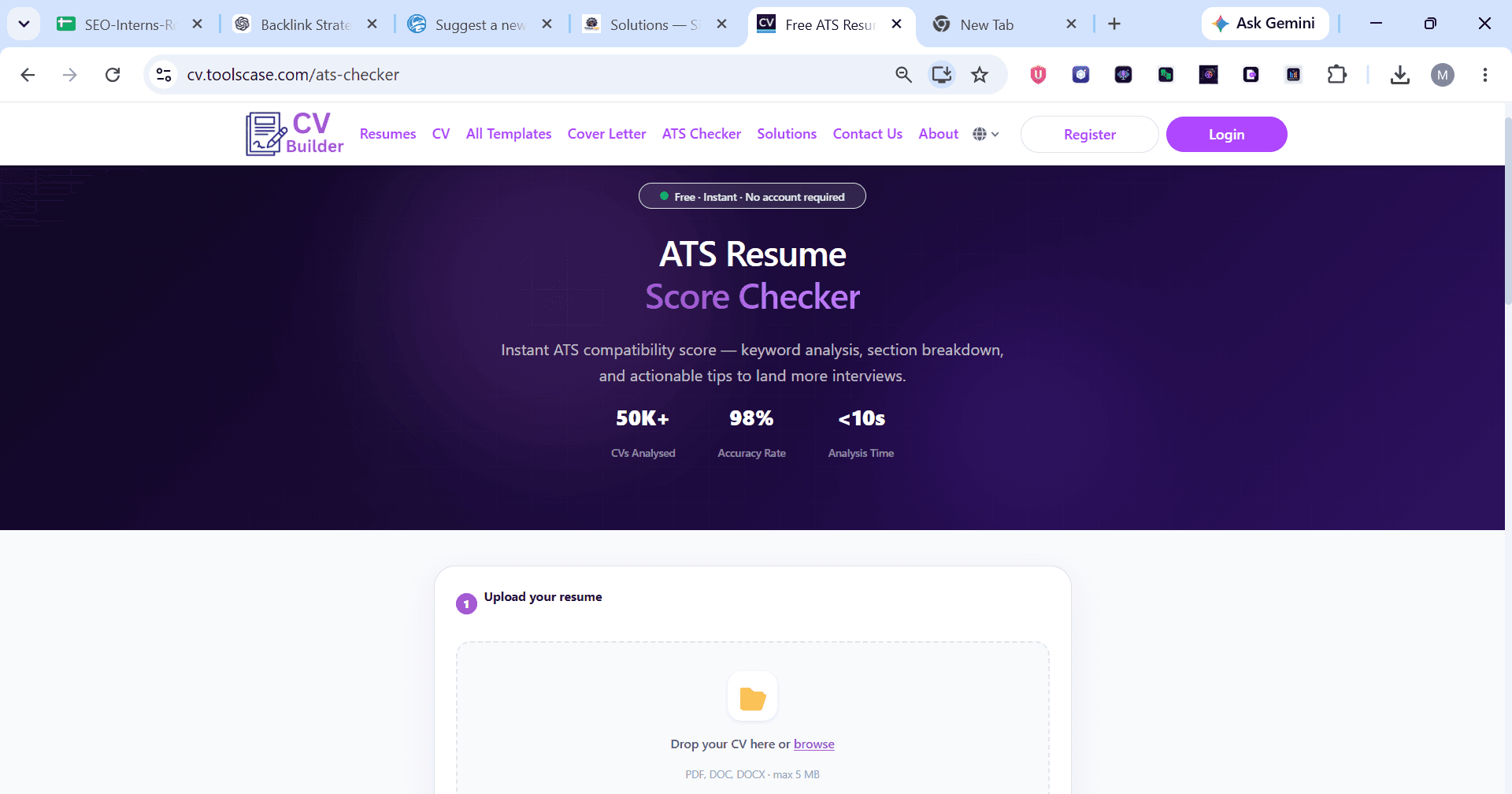 Toolscase CV Builder image 4