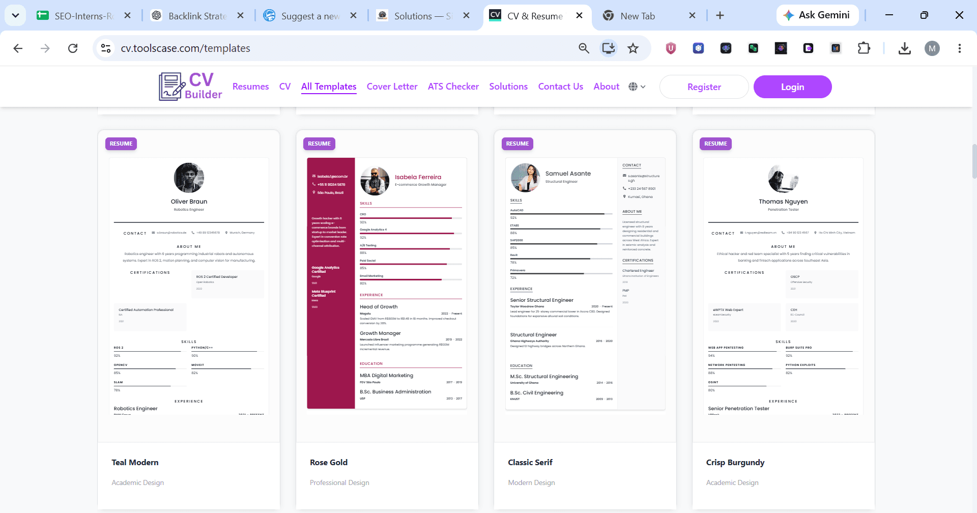 Toolscase CV Builder image 3