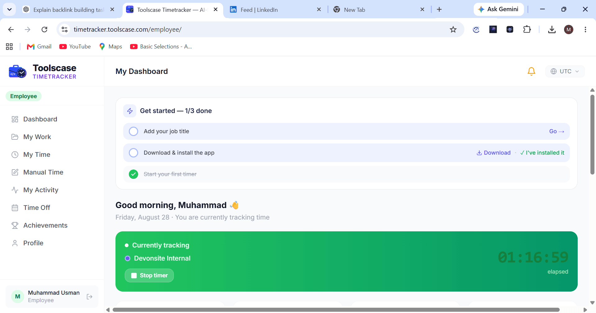 Toolscase Timetracker image 2