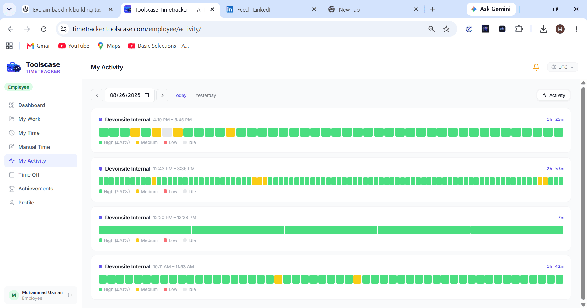 Toolscase Timetracker image 3