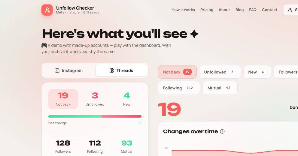 Unfollow Checker image 3