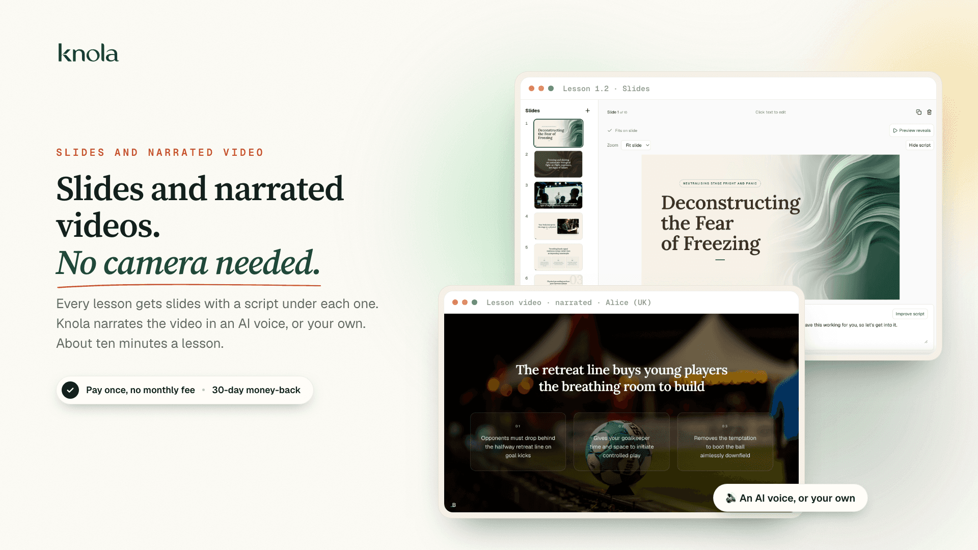 Knola: AI Course Creator & Hosting Platform image 4