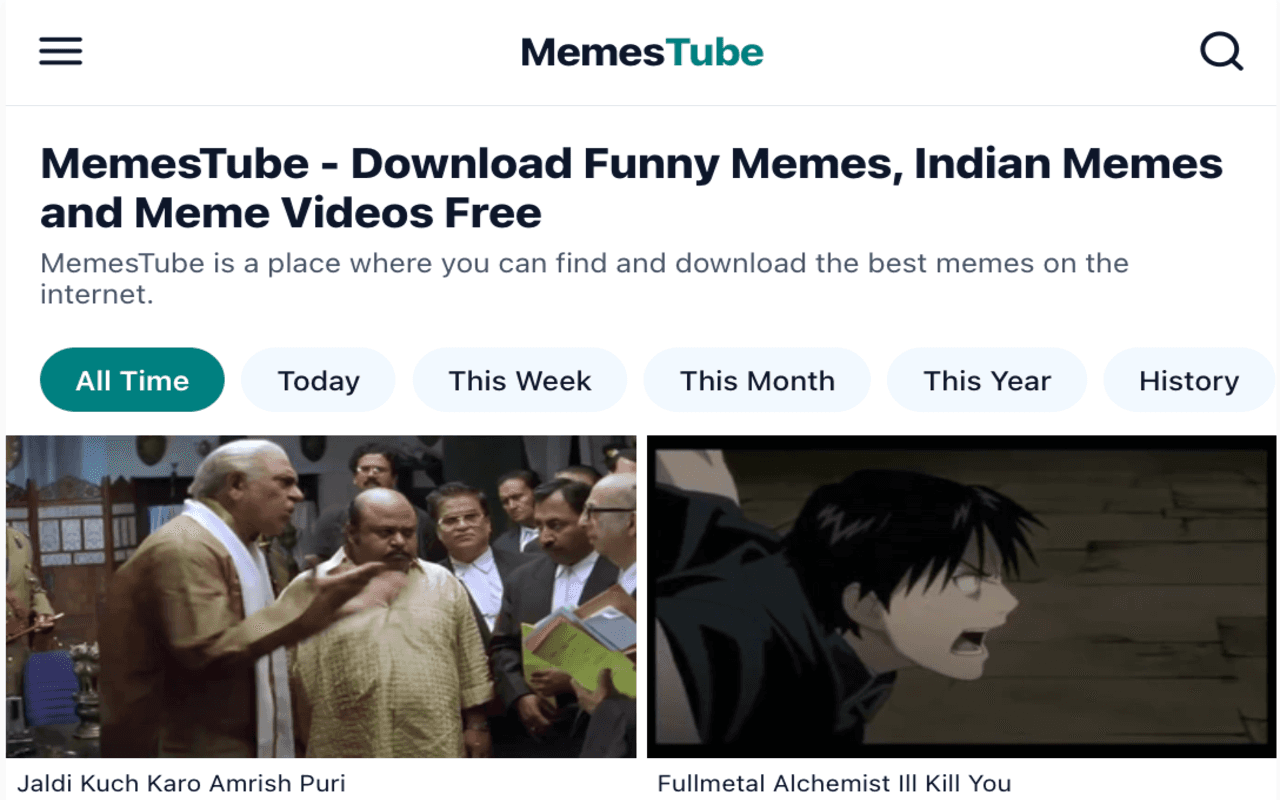 MemesTube – Free Funny & Indian Memes image 1