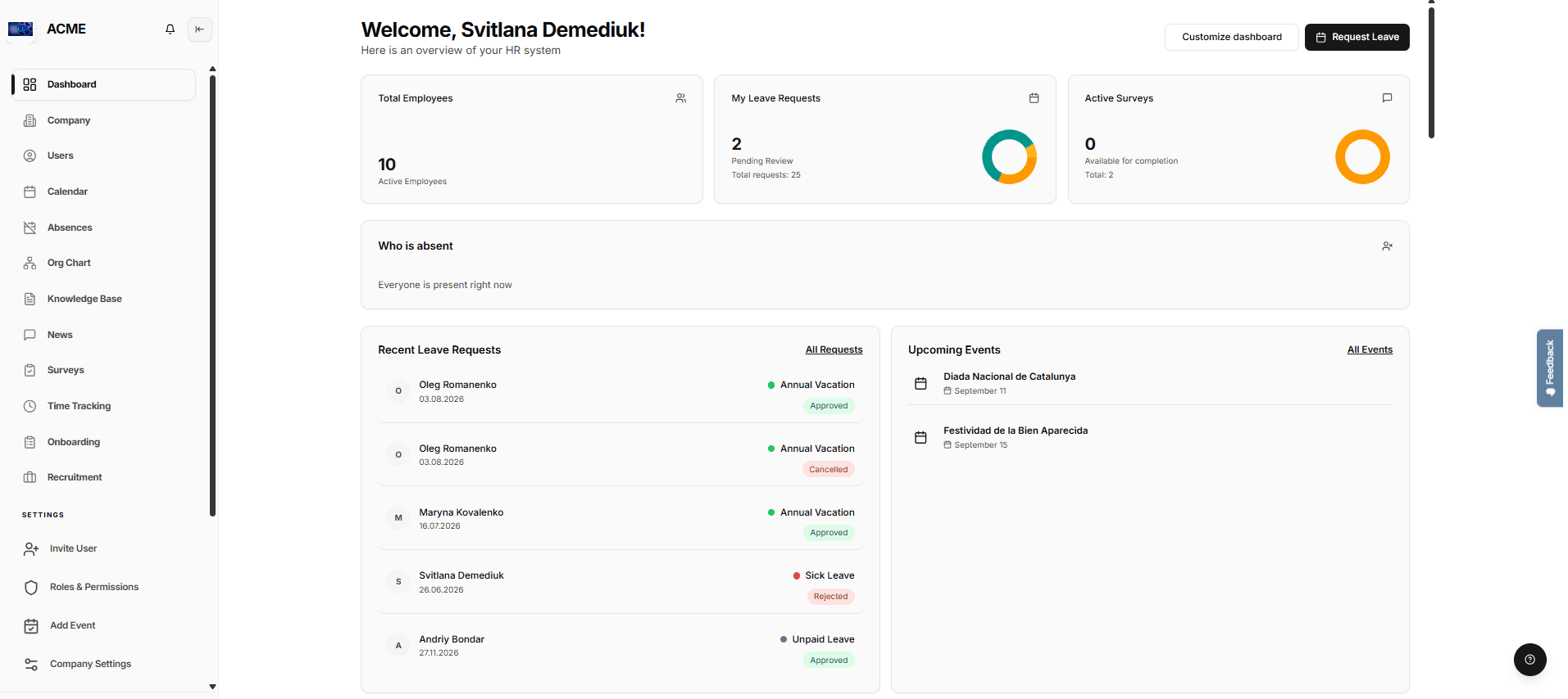 useTavio — HR platform for teams 5-50 image 1