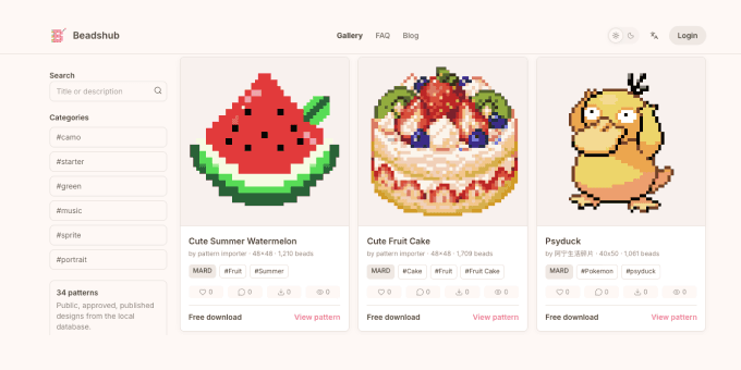 BeadsHub | Free Bead Pattern Maker image 2