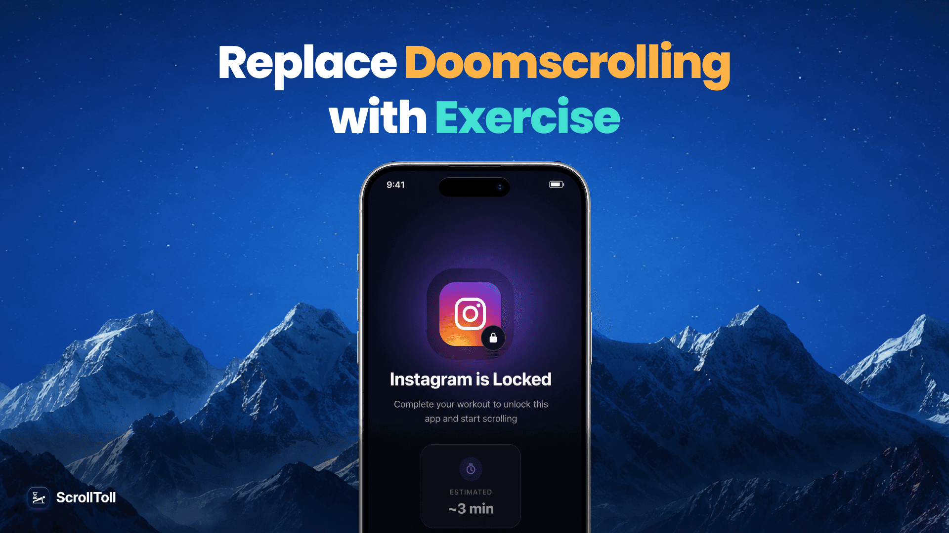 ScrollToll | Screen-Time Gym image 2