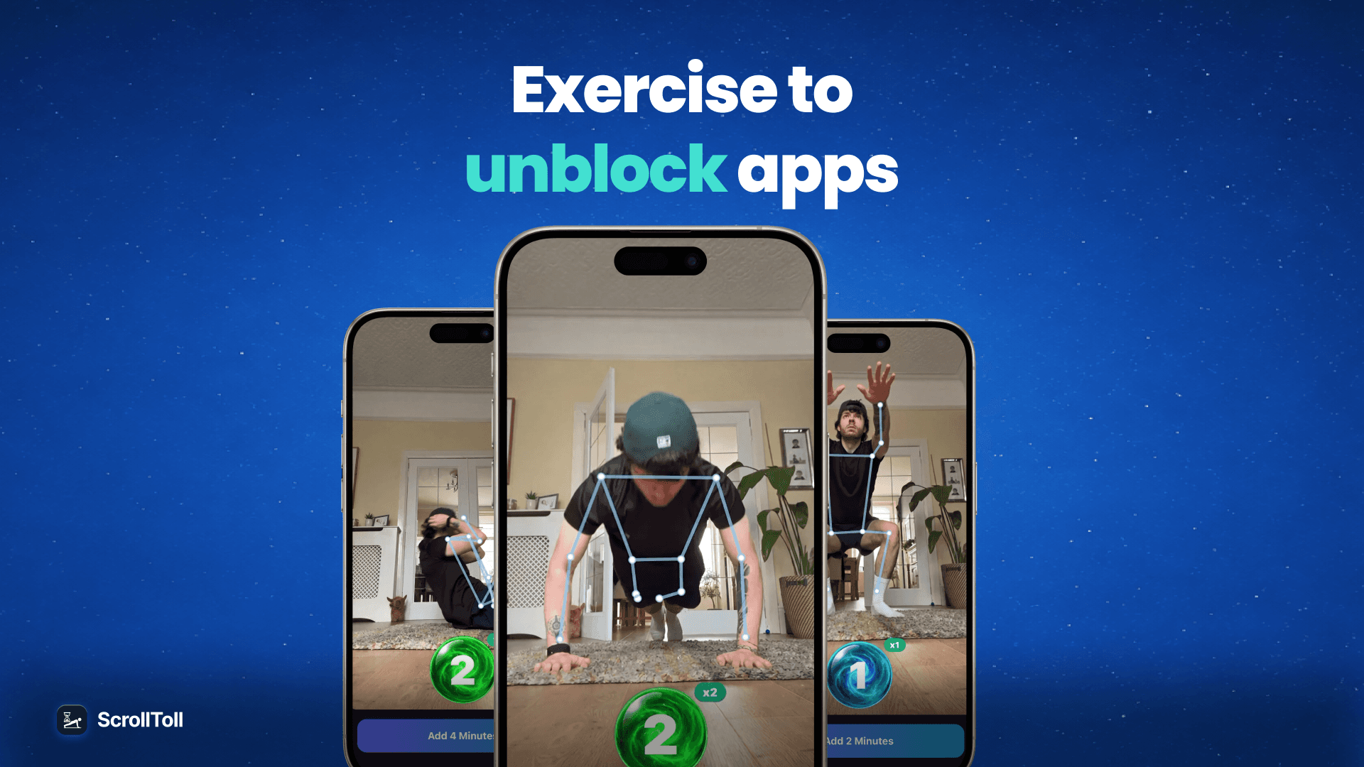 ScrollToll | Screen-Time Gym image 3