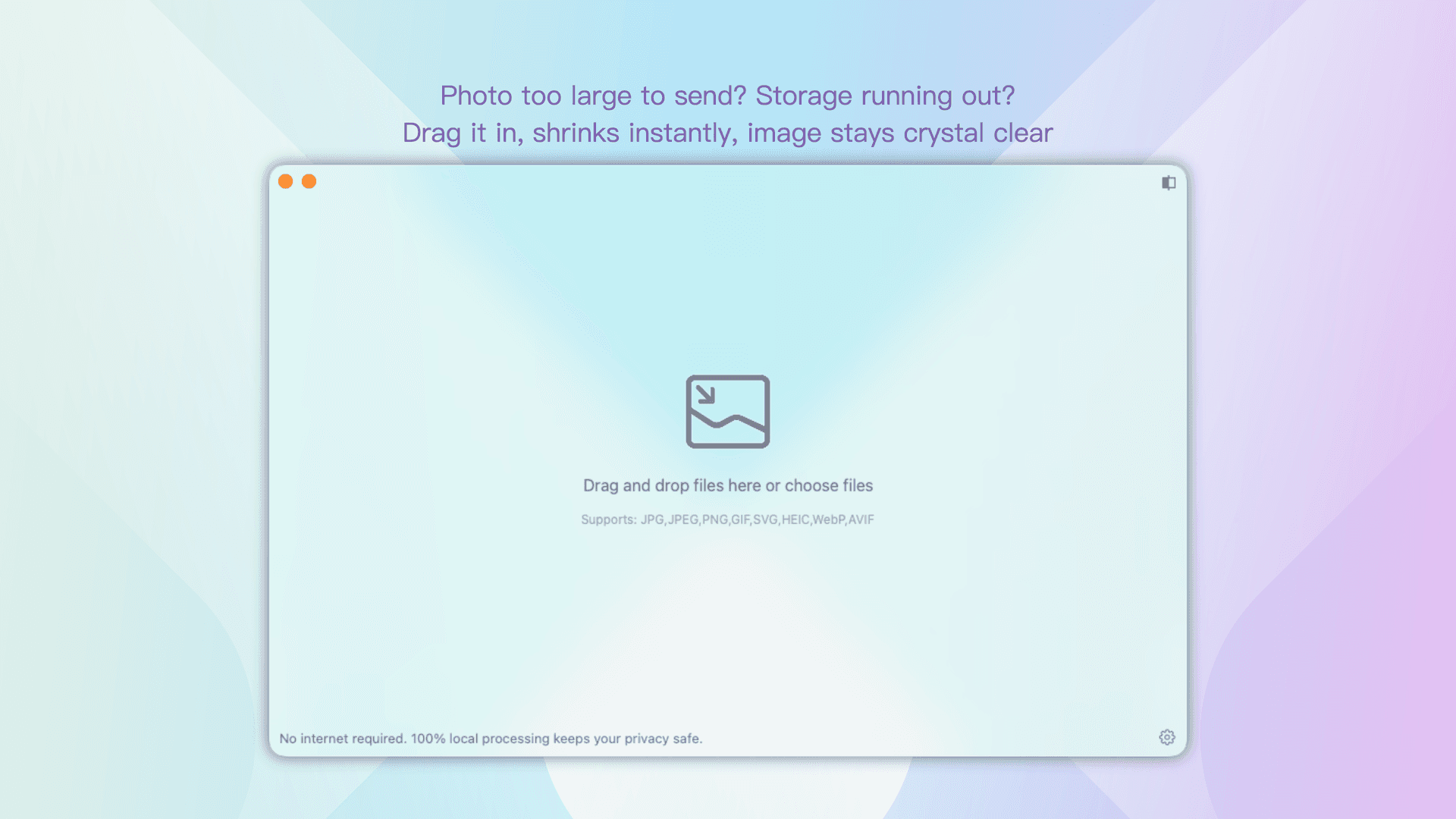 ImgZilla — Compress images offline image 1