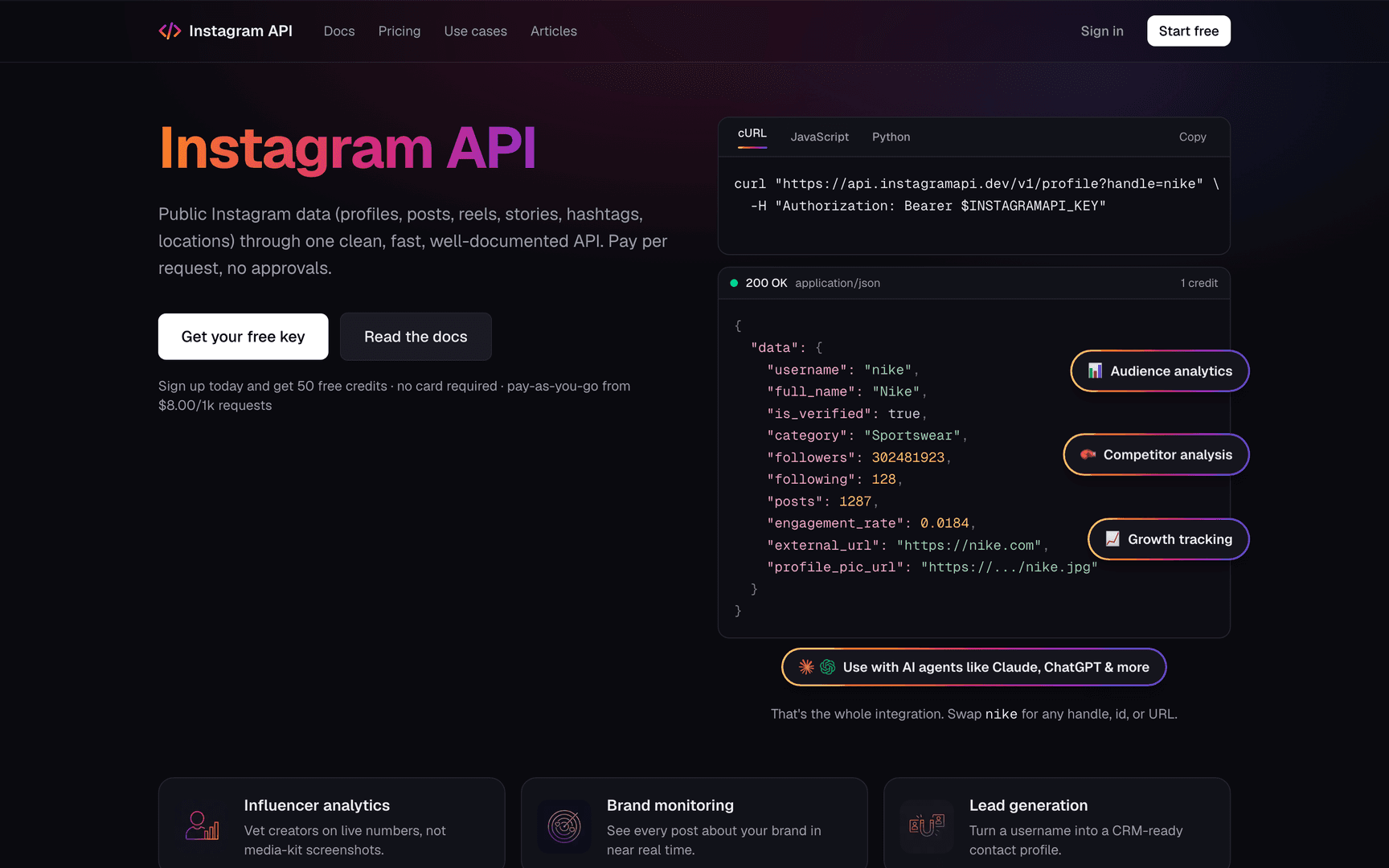 Instagram API image 1