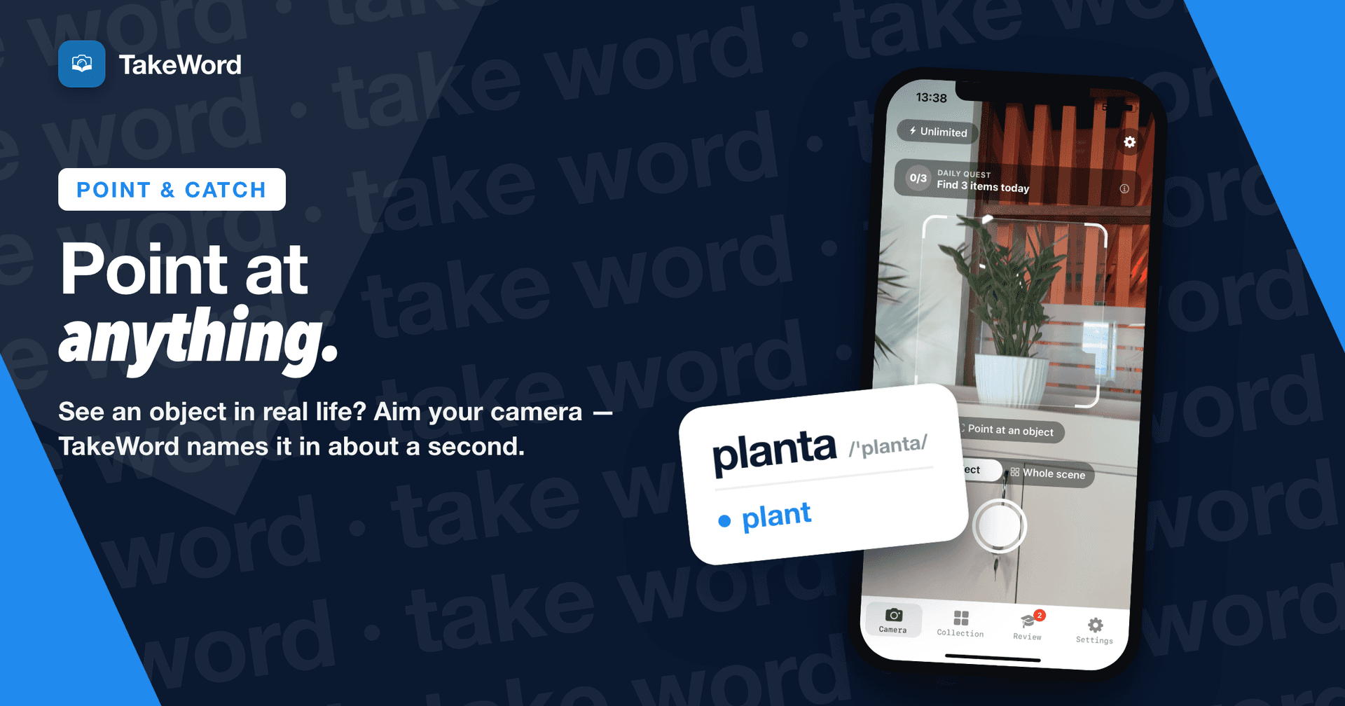 TakeWord — learn from camera image 3